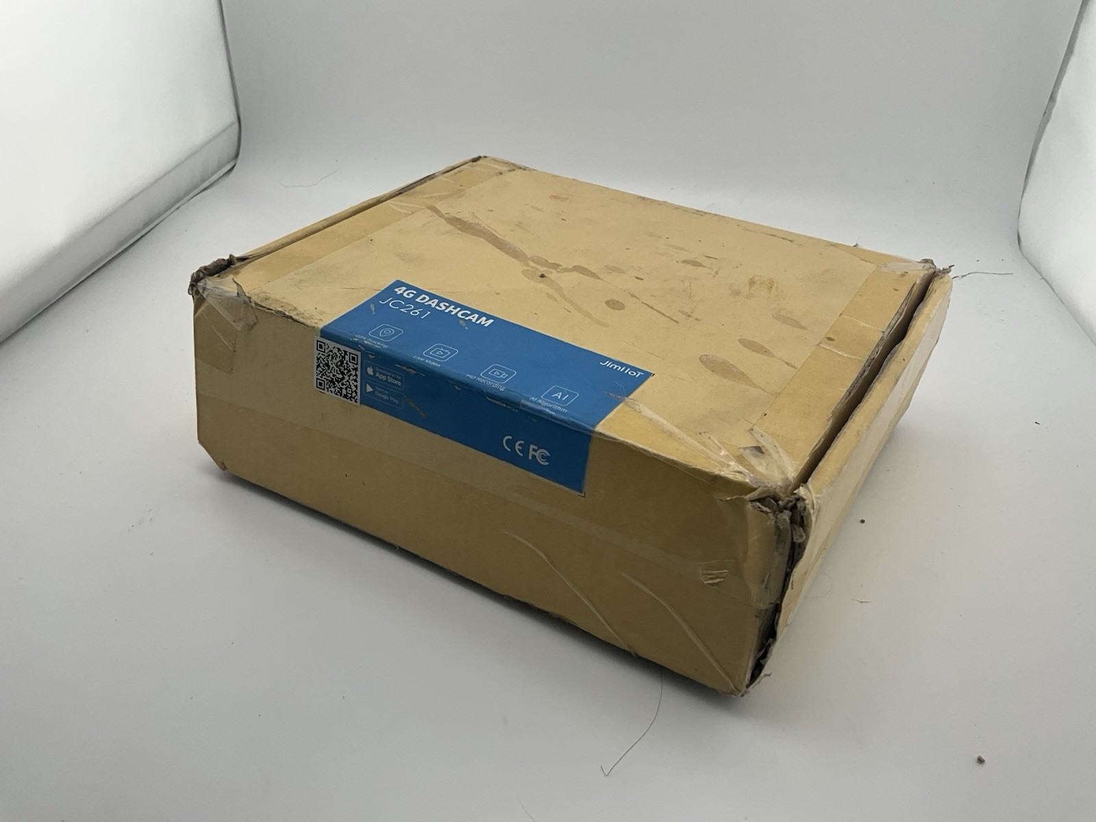 Jimi IoT JC261 4G LTE Dashcam AI Fleet Telematics GPS Tracking – With Box / Used