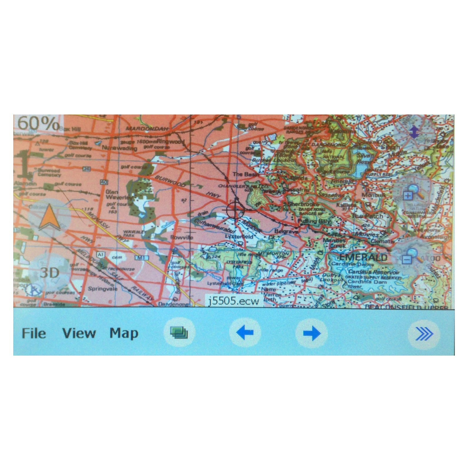 PEAKLIFE 4.3″MOTORCYCLE / CAR including OZI EXPLORER! GPS WATERPROOF LATEST MAPS