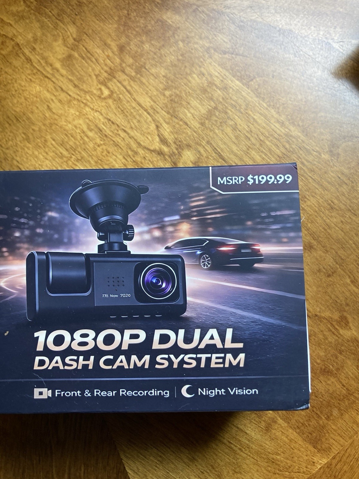1080p Dual Dash Cam, Brand New In Box Never Used Before.