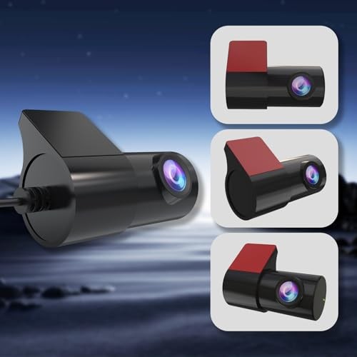 Rear Camera for Dashcam D435, 1080P Back Up Camera