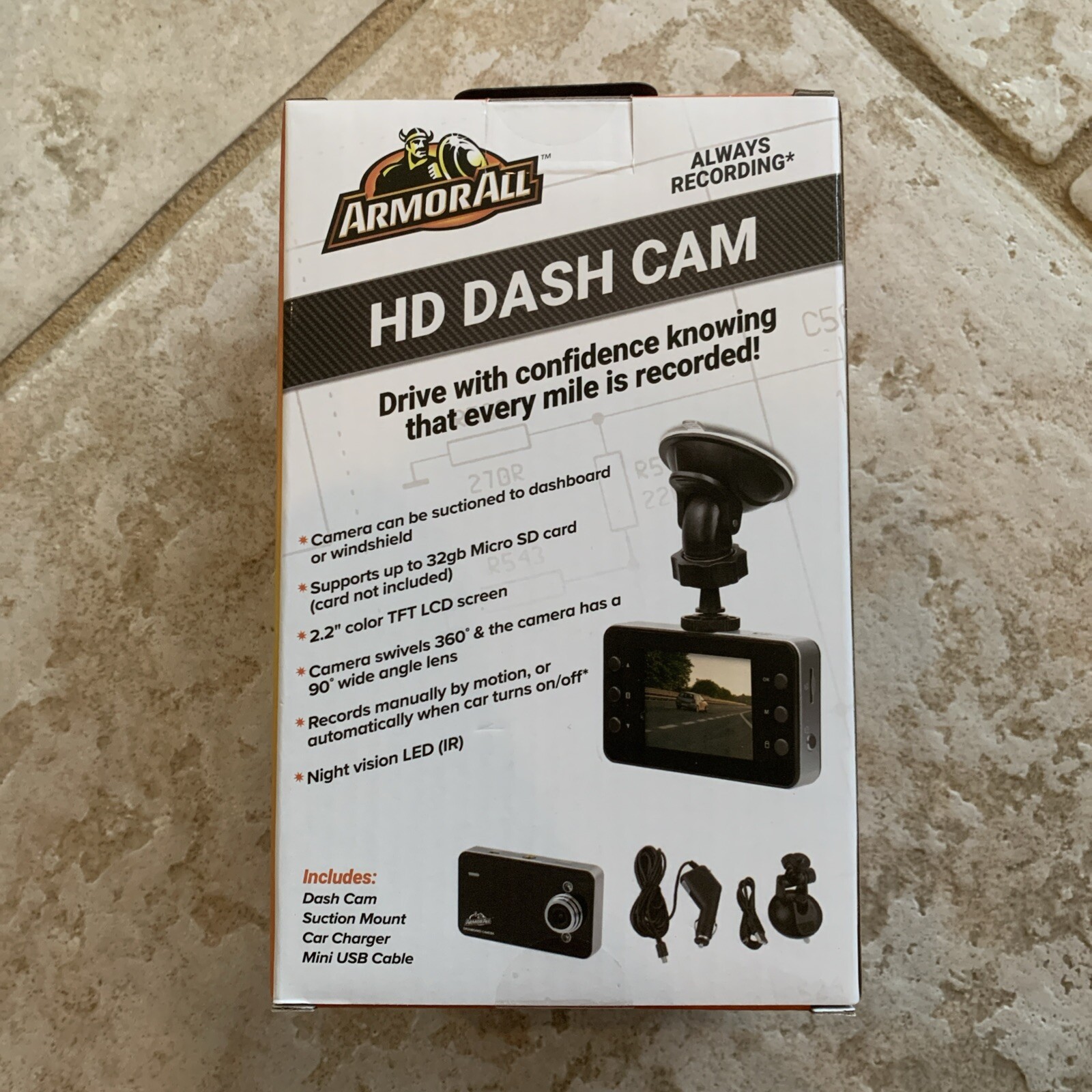Armor All HD Dash Cam