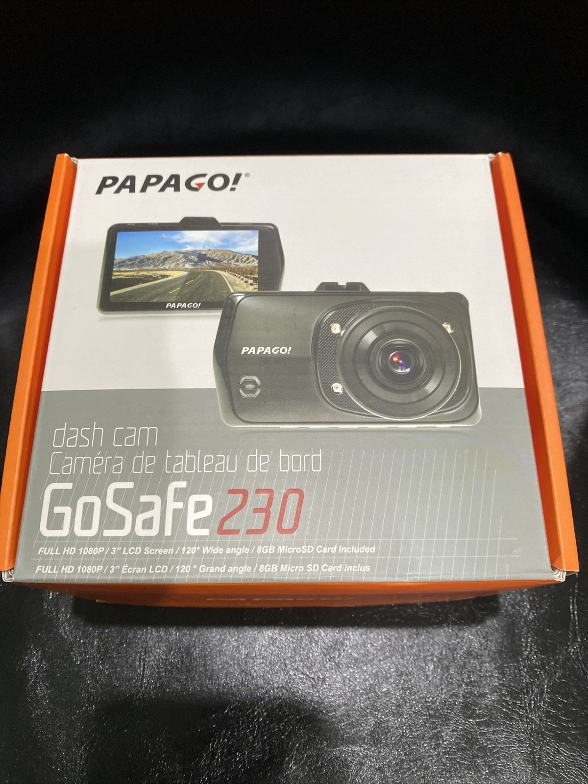 Papago GoSafe 230 Full HD 1080p Dash Camera 3″ LCD Screen