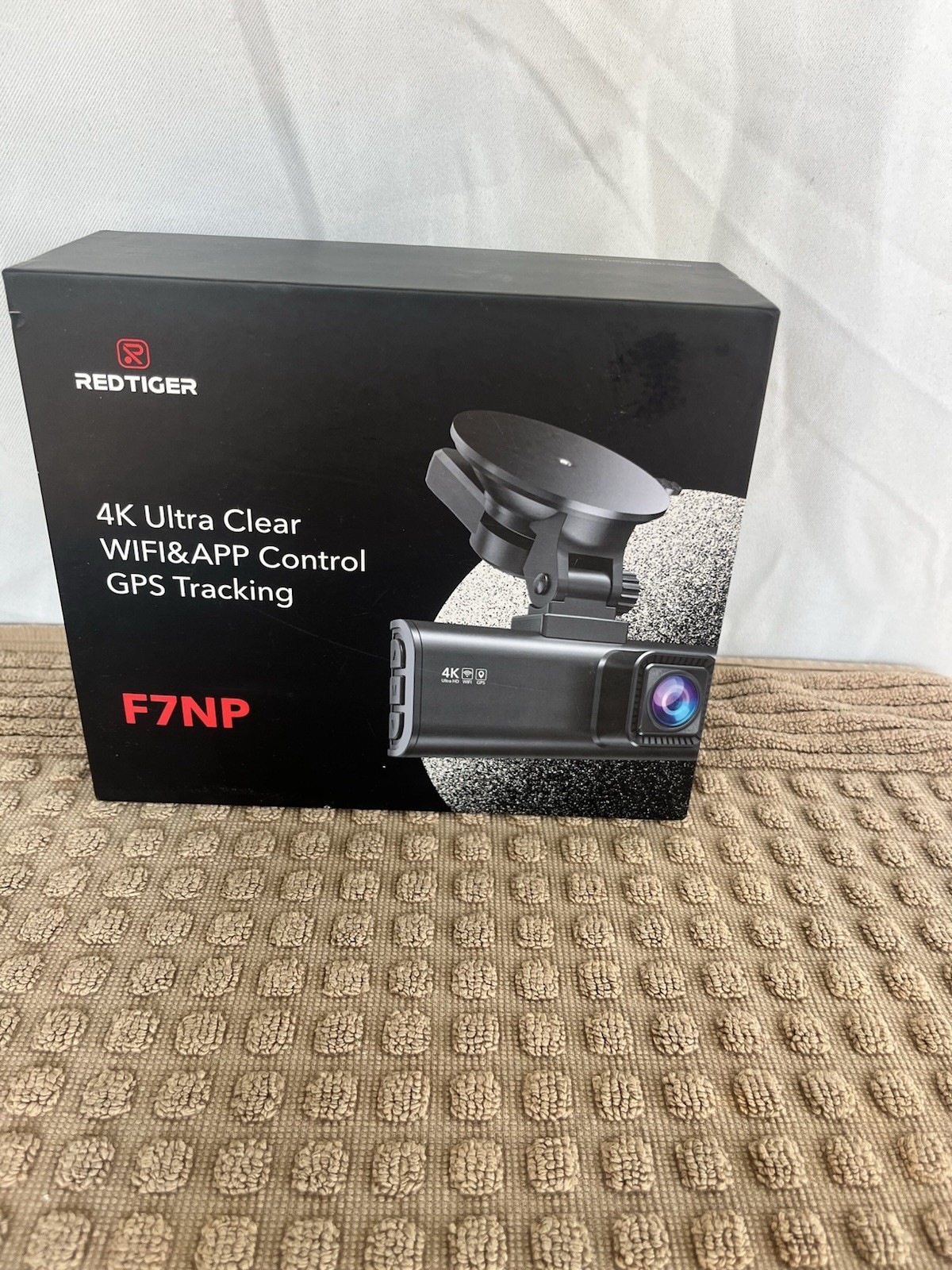 REDTIGER F7NP 4K Dash Cam Front & Rear, WDR Night Vision, WIFI & GPS