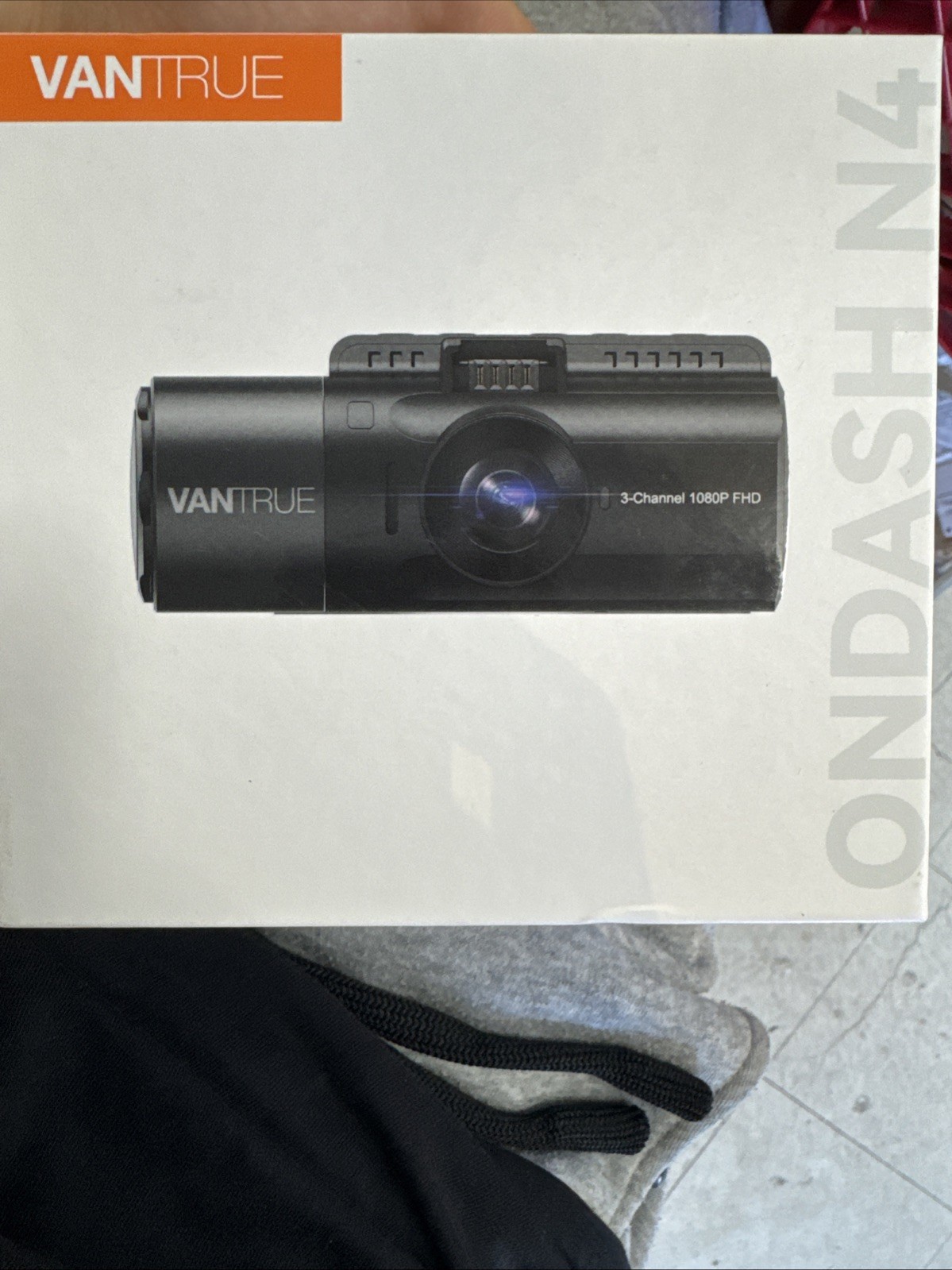 Vantrue OnDash N4 3-Channel Dash Cam – New Open Box
