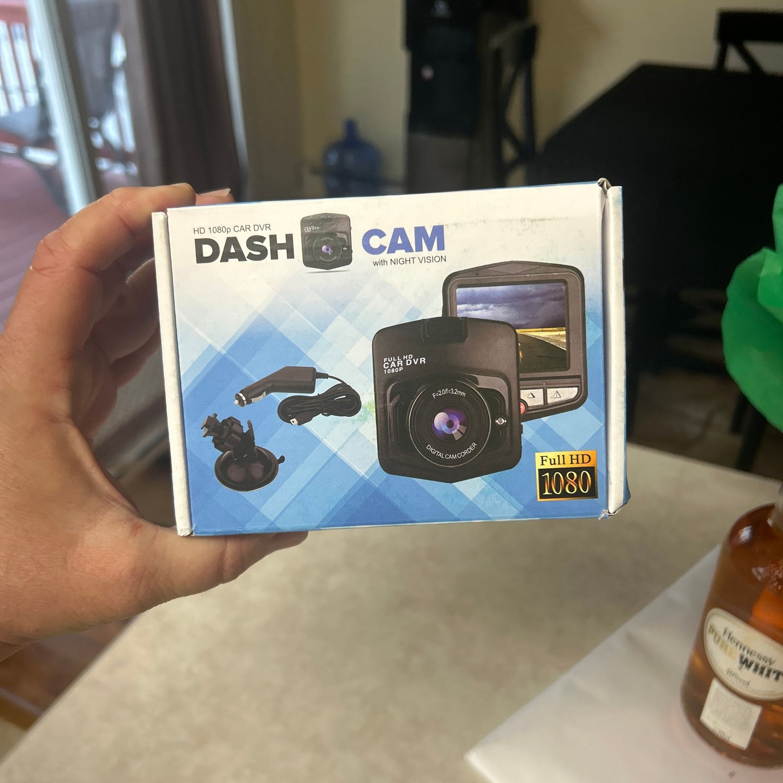 Full HD 1080P Car DVR Dash Cam with Night Vision and 2.4″ LCD Display