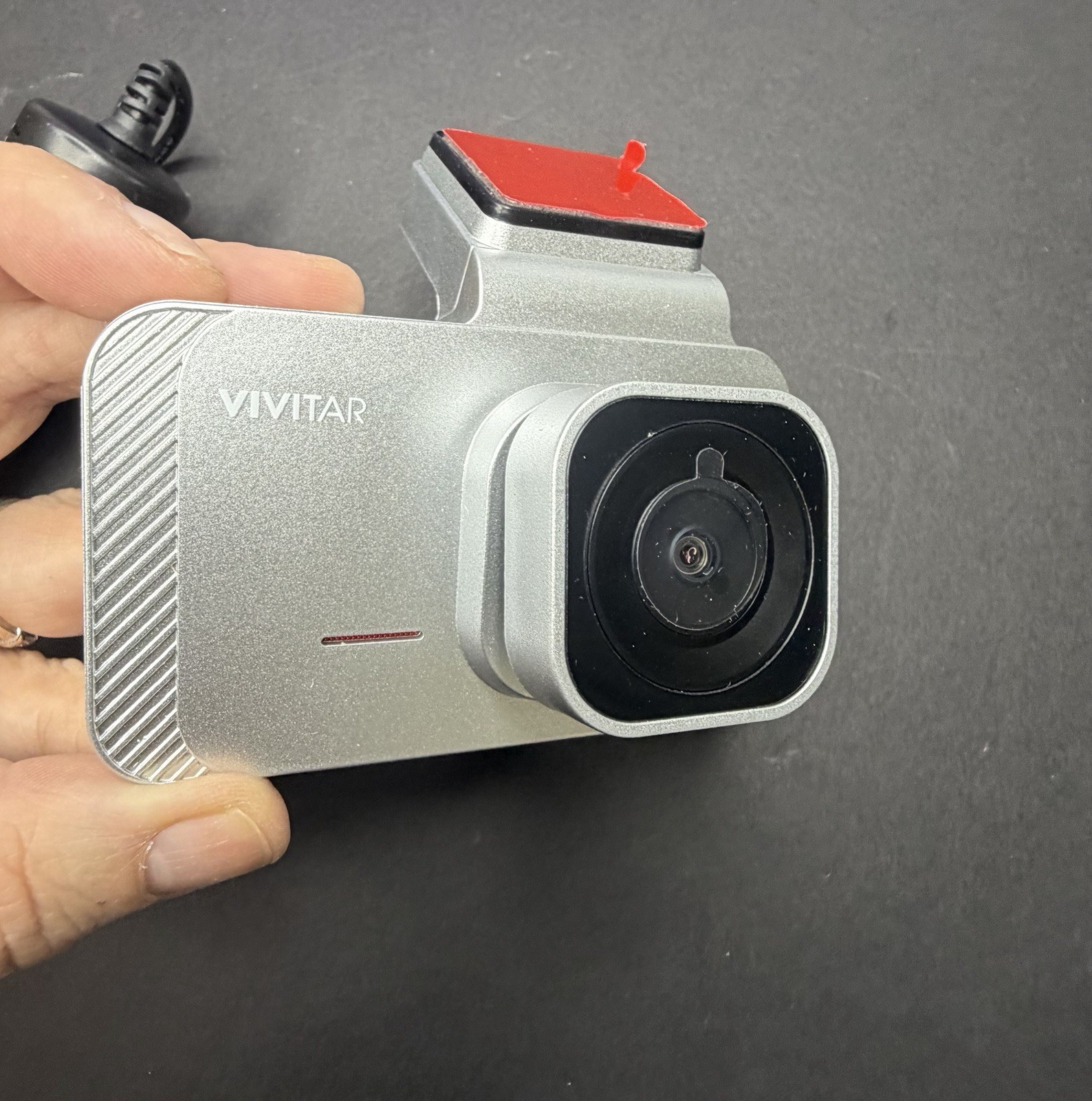 Vivitar 4K HD Two-Way Dash Cam with AI-All Distance Warnings Silver NIB
