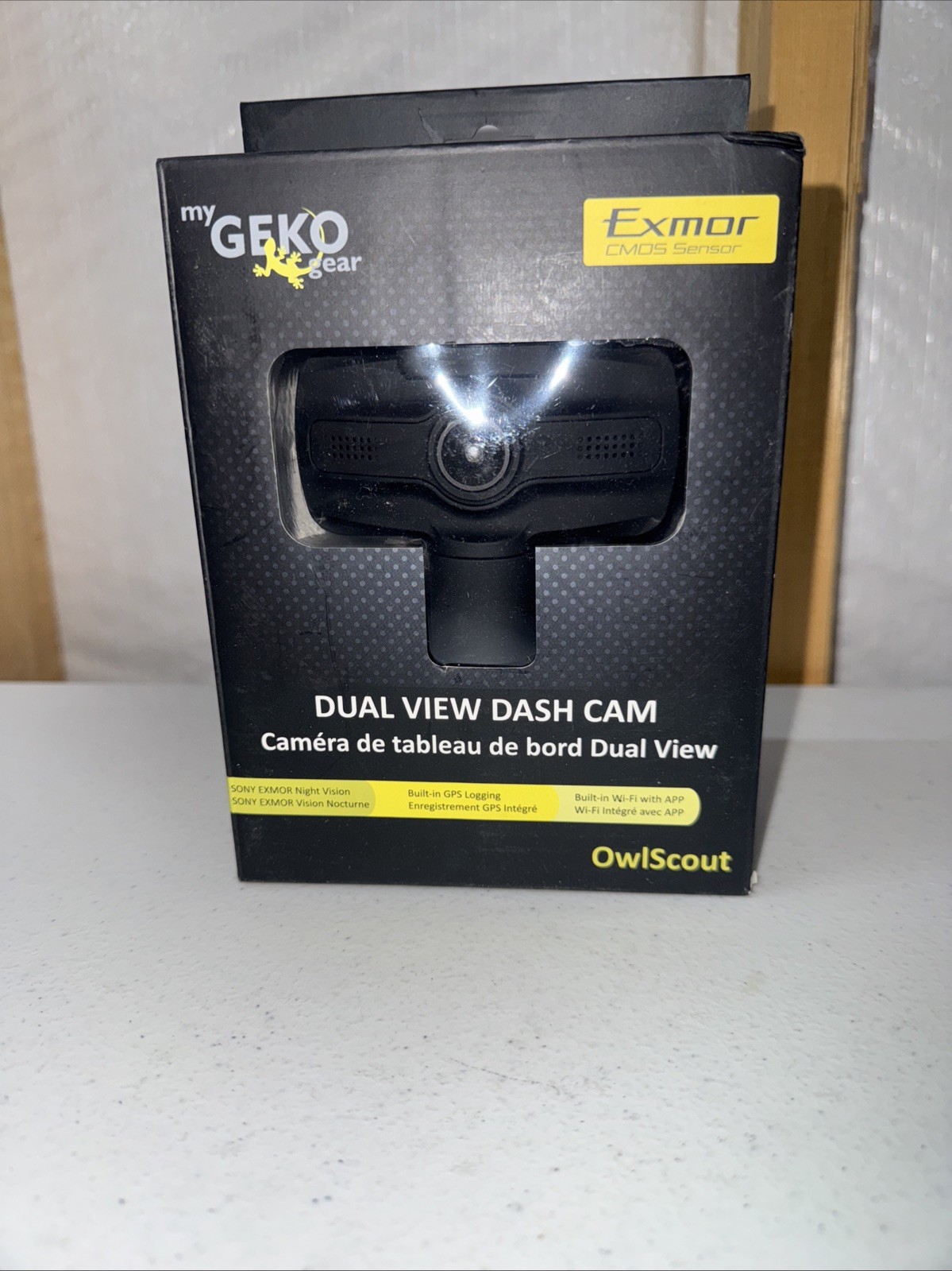 GEKO OwlScout – Dashboard camera – 1080p / 30 fps – Wireless LAN – GPS -G-Sensor