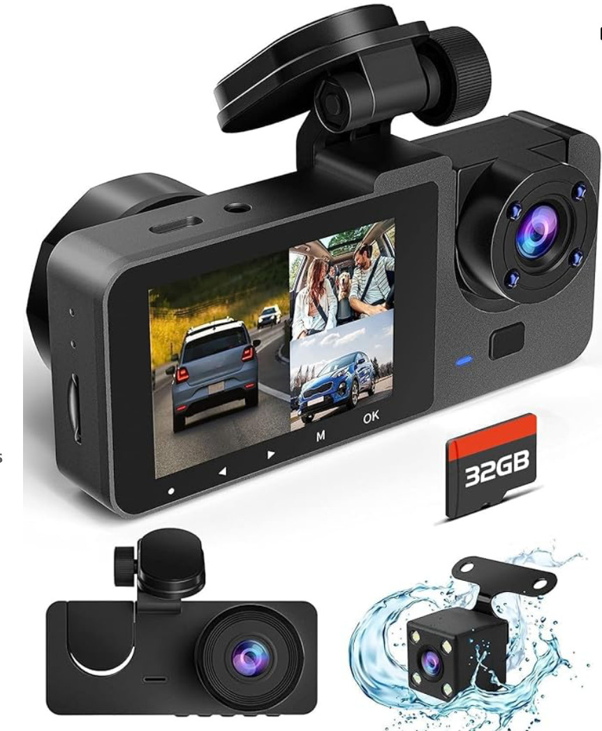 Azacvb 4k Car Dash Cam