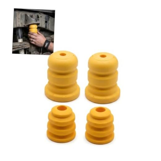 4PCS Front & Rear Bump Stops Suspension, Car Front Lower Suspension Bump
