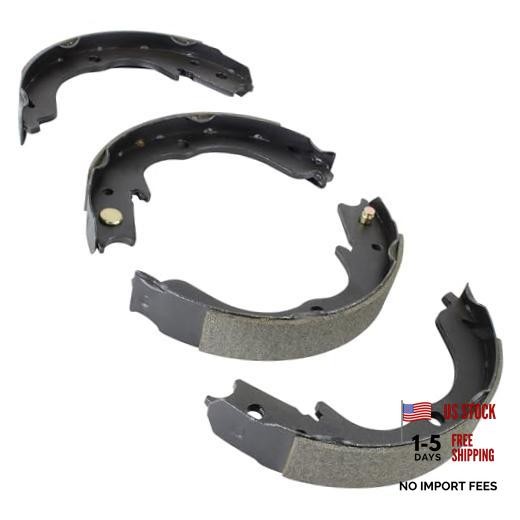 Rear Parking Brake Shoes, Compatible with 2004-2017 Mitsubishi/Subaru FPS887