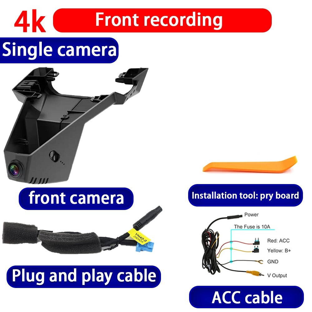 4K Wifi DVR Dash Cam Camera for Citroen C5 Aircross Facelift 2022 2023 2024 2025