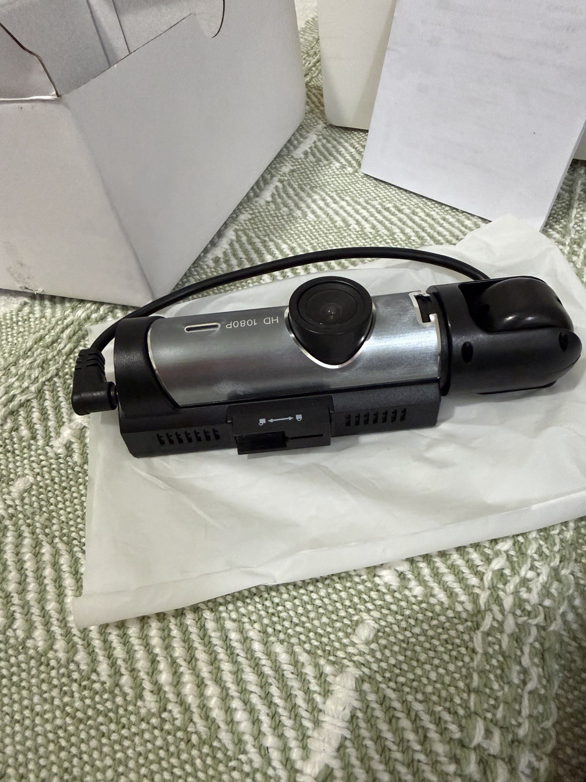 CARDVR / VIDEO DVR Dash Cam 3.16 Inch IPS Screen 1080P HD Camera with Dual Lens