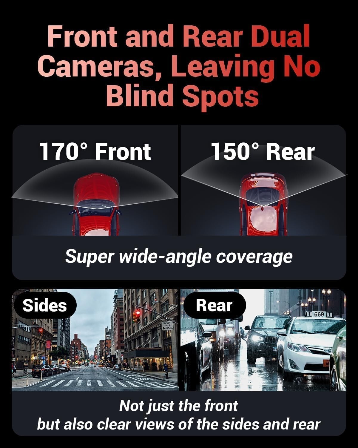 170° Wide-Angle 4K Dash Camera w/Built-in GPS & Night Vision – Safety Assured