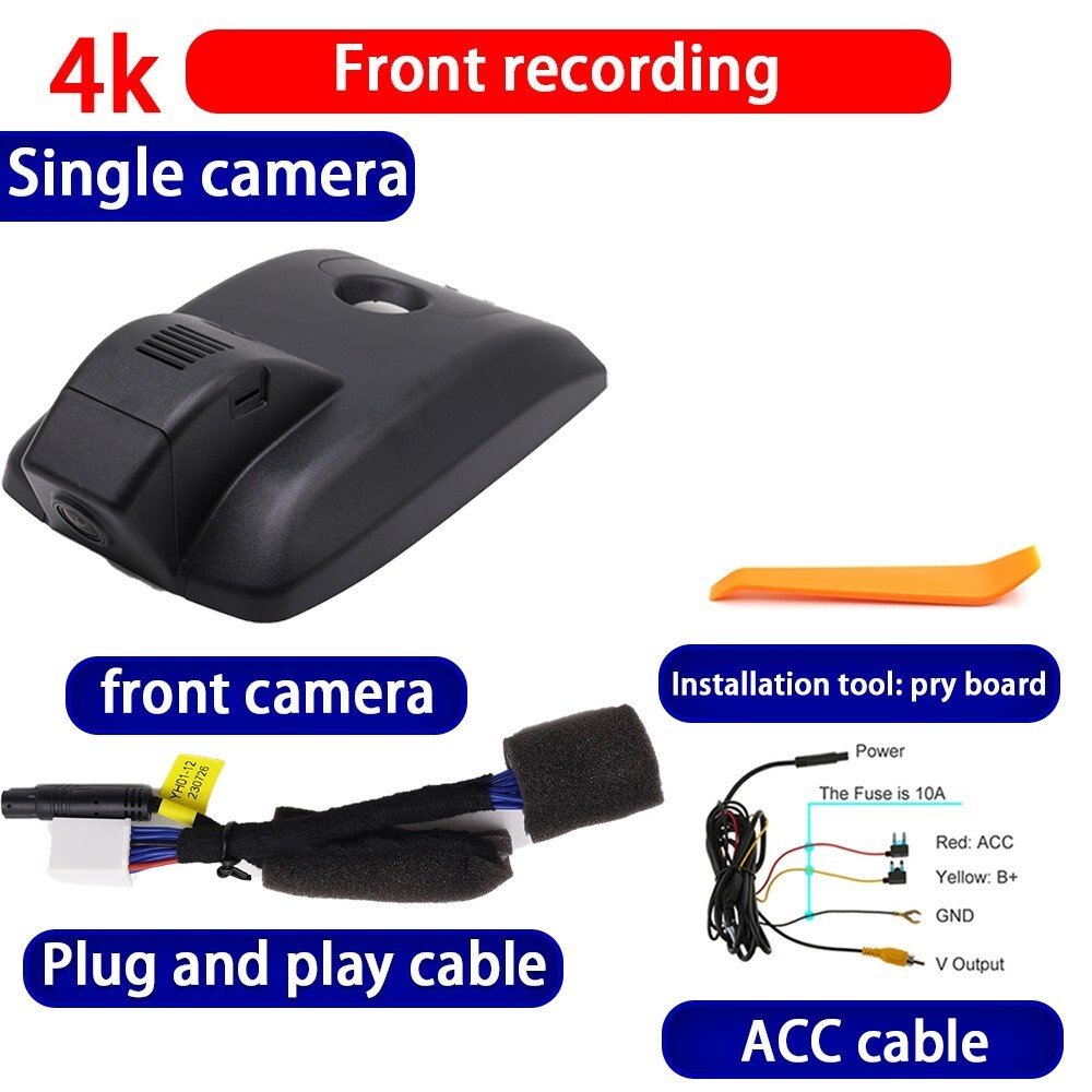 Plug and Play DVR Dash Cam Camera For Toyota RAV4 XA50 Suzuki Across 2018-2025