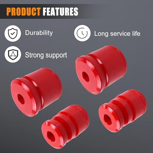 Front Rear Bump Stopper 1-1303 Bump Stop & 1-1304 Bump Stop Fit for Jeep