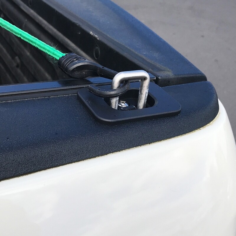 Steel D Rings Tie Downs Pickup Trailer Cargo Tie-Down Anchor for F150 RAM
