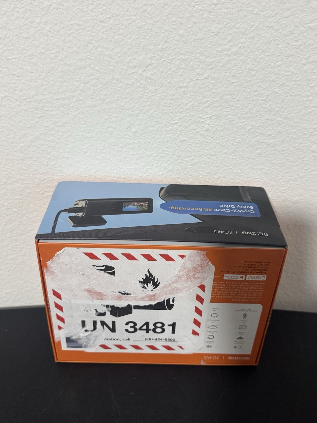 Rexing 4k Ultra HD Car Dash Cam with Wi-Fi App control Bundle A1