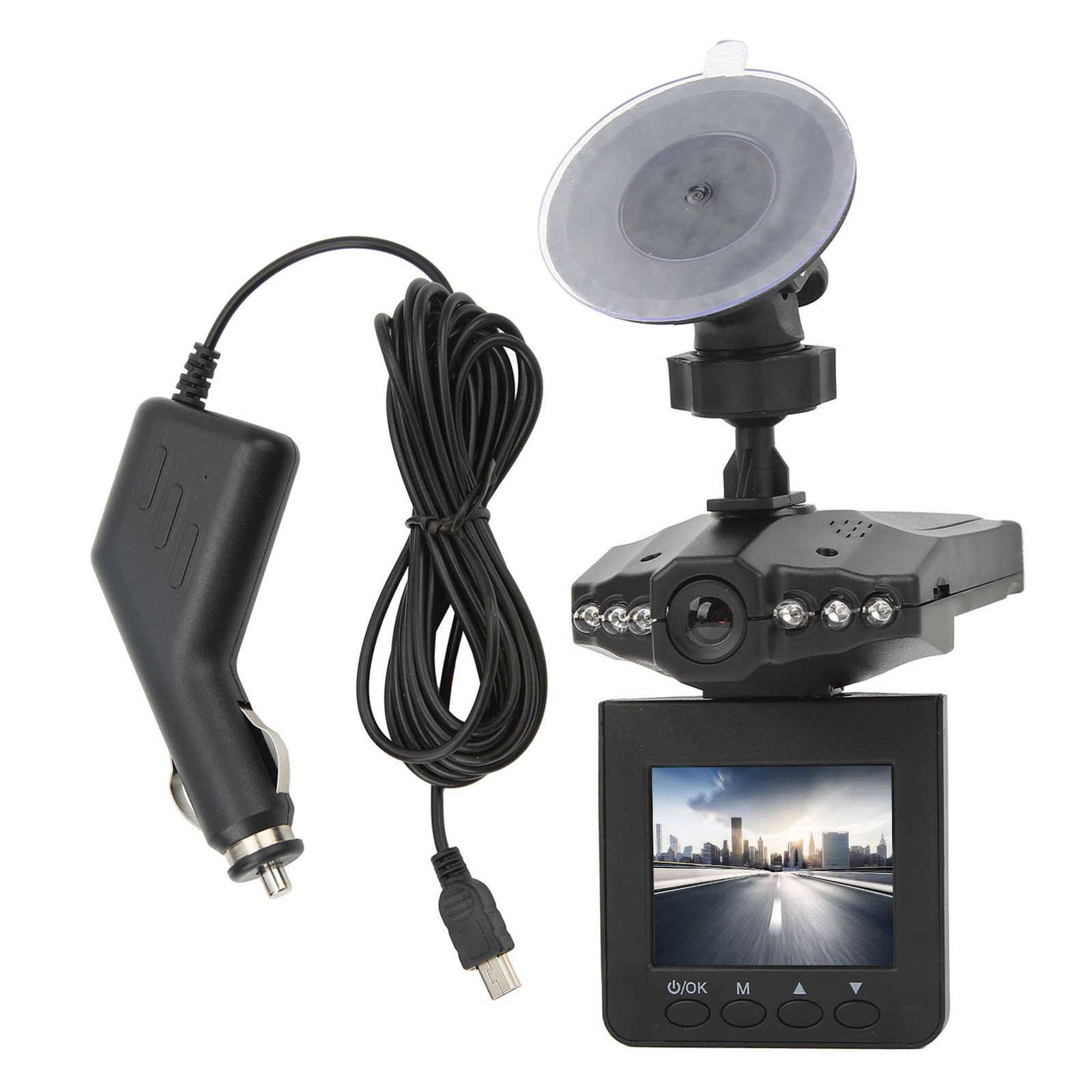 1080P HD Automotive Recorder Camera Infrared Night With 2.5in Color