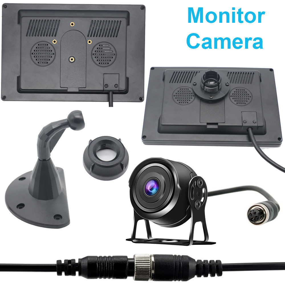 Car Backup Rear View Camera 4Pin 1080P System 7″ Monitor Night Vision RV Truck