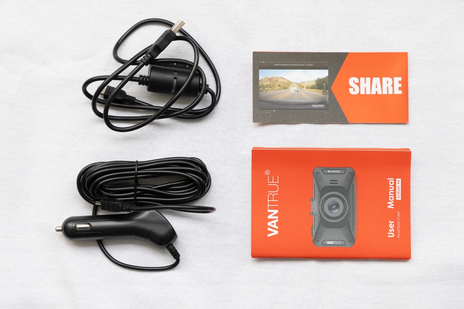 Vantrue X4 Super Capacitor 4K Dash Cam