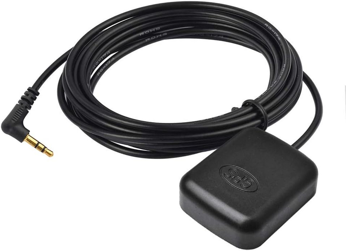 Bingfu Car Dash Cam GPS Antenna 3.5Mm Plug – Waterproof Hidden Adhesive Mount