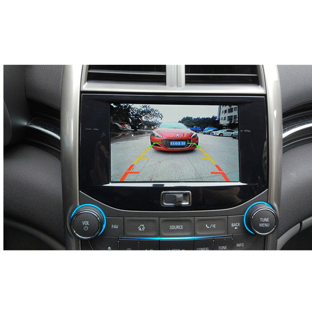 HD 170° Wide Car Rear View Camera Back Up Reverse Cam Night Vision Waterproof
