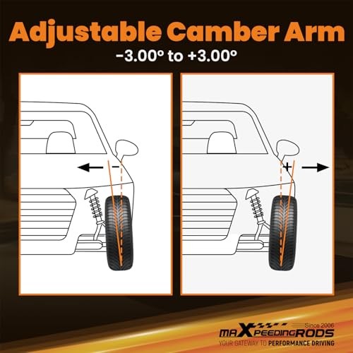 Rear Camber Arms for Nissan 370Z 2009-2016, for Infiniti G35 Coupe Sedan G37