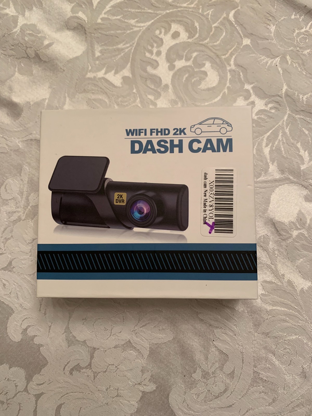 WiFi FHD 2K DVR Dash Cam 1080P, Night Vision, Wide Angle, Parking Monitor, Loop