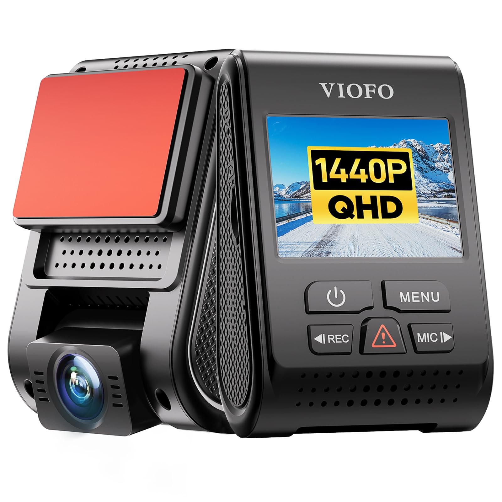 Dash Cam A119 V3 2K 2560x1440P Quad HD+ 60FPS Front Car Dash Camera, 5MP STAR…