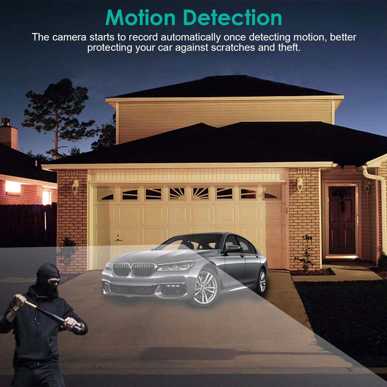 3 Channel Full HD 1080P Dash Cam Car DVR Front Rear Camera Night Vision G-sensor