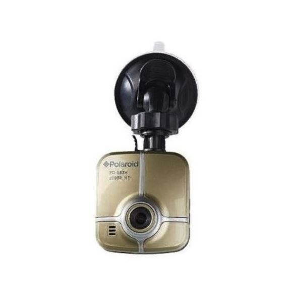 Polaroid Full HD Dash Cam w/ 16GB microSDHC Card PD-E53H/G16 – GOLD