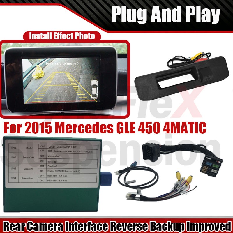 For 2015 Mercedes GLE 450 4MATIC Rear Camera Interface Reverse Backup Improved
