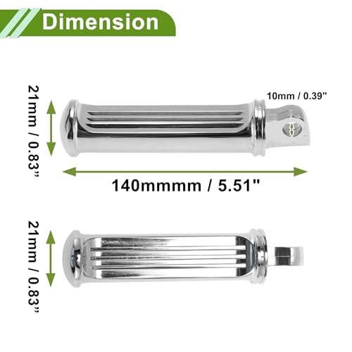 Motorcycle Foot Pegs for Harley Davidson Front and Rear Electroplating Color