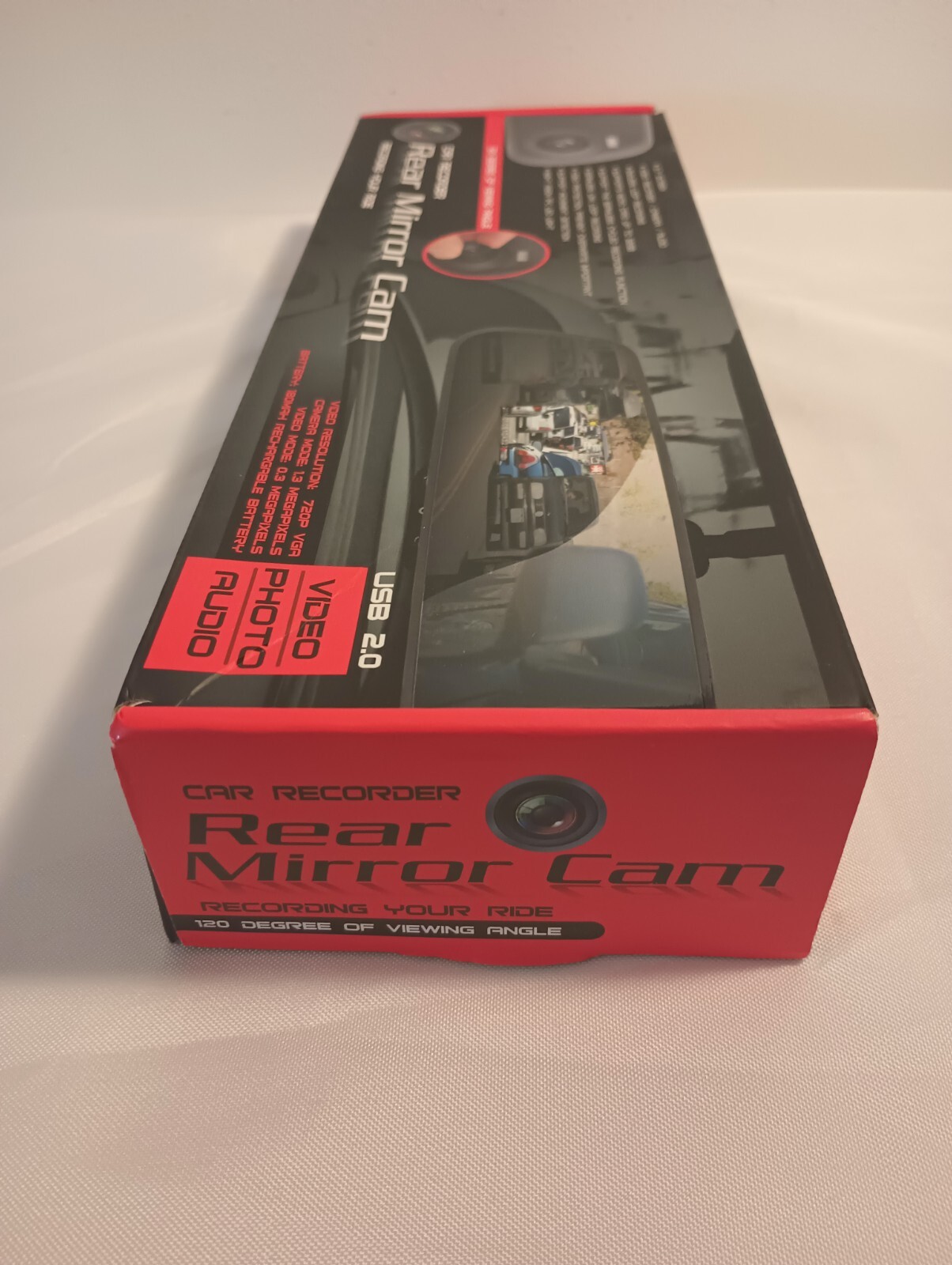Car Recorder Rear Mirror Cam TV Direct NEW