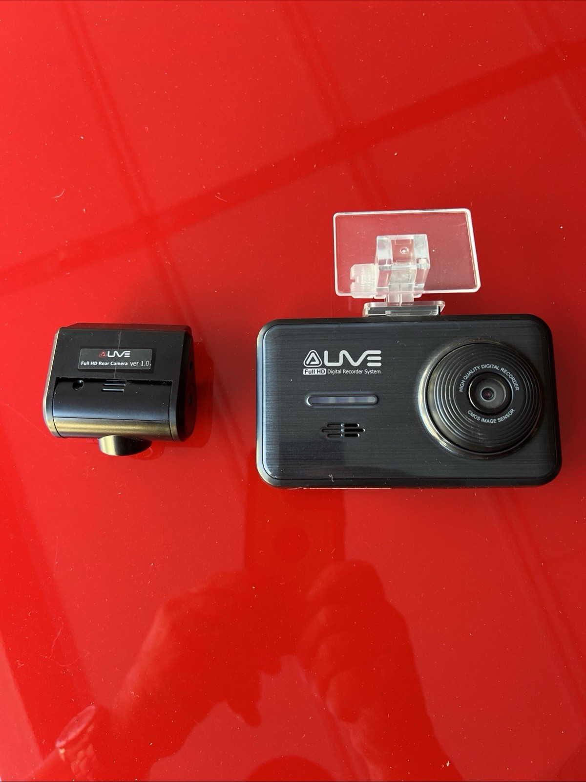 Lg Innotek 2 Channel Dual Camera 720p VGA Dashcam RNEK-MN31B LCD Touch Screen