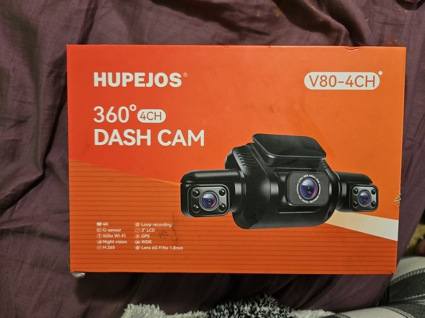 Hupejos 360 Dash Cam