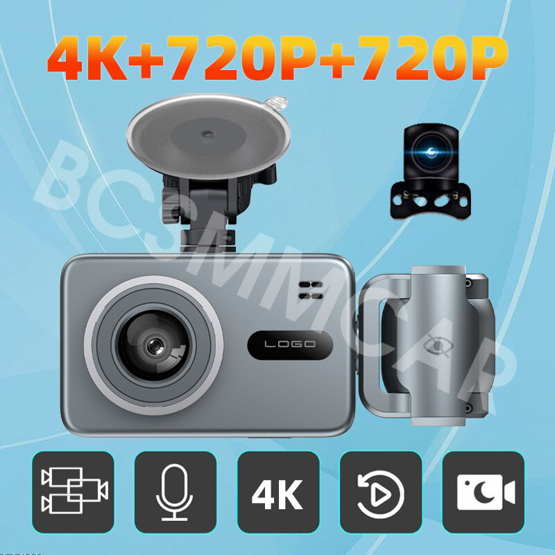 Car 4K Ultrahd WIFI Dash Cam Camera Video Recorder Parking Monitoring G-Sensor