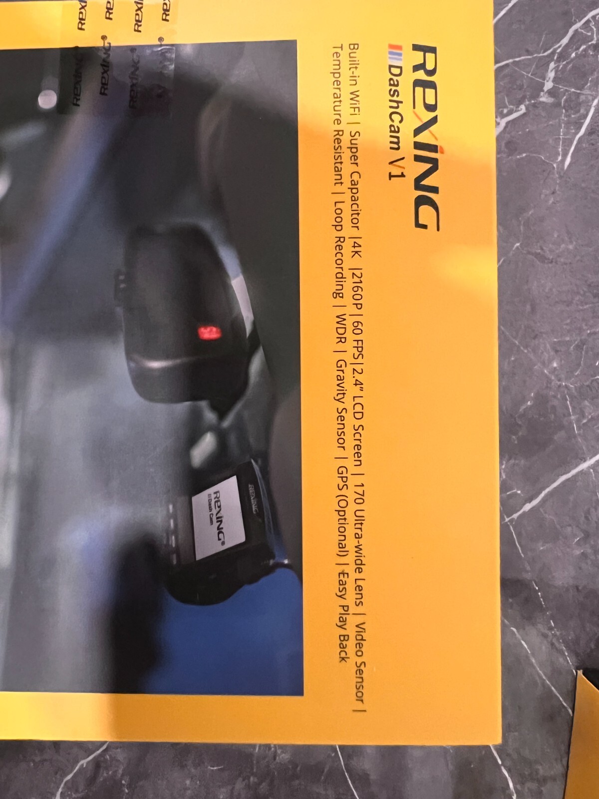 Rexing V1 2.4″4K Ultra HD Car Dash Cam