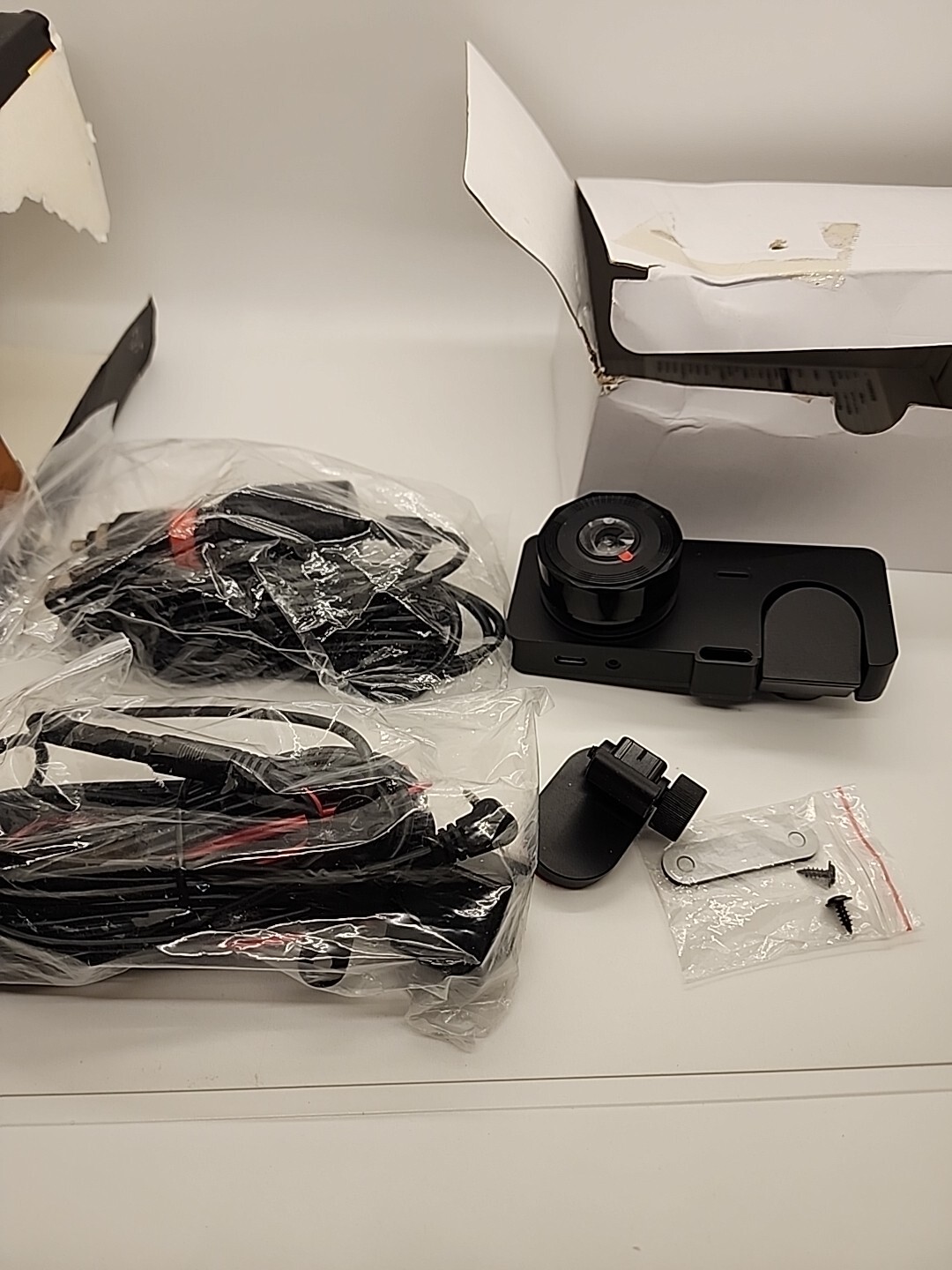 Prilotte Vehicle BlackBox DVR Dual Lens New Damaged Box