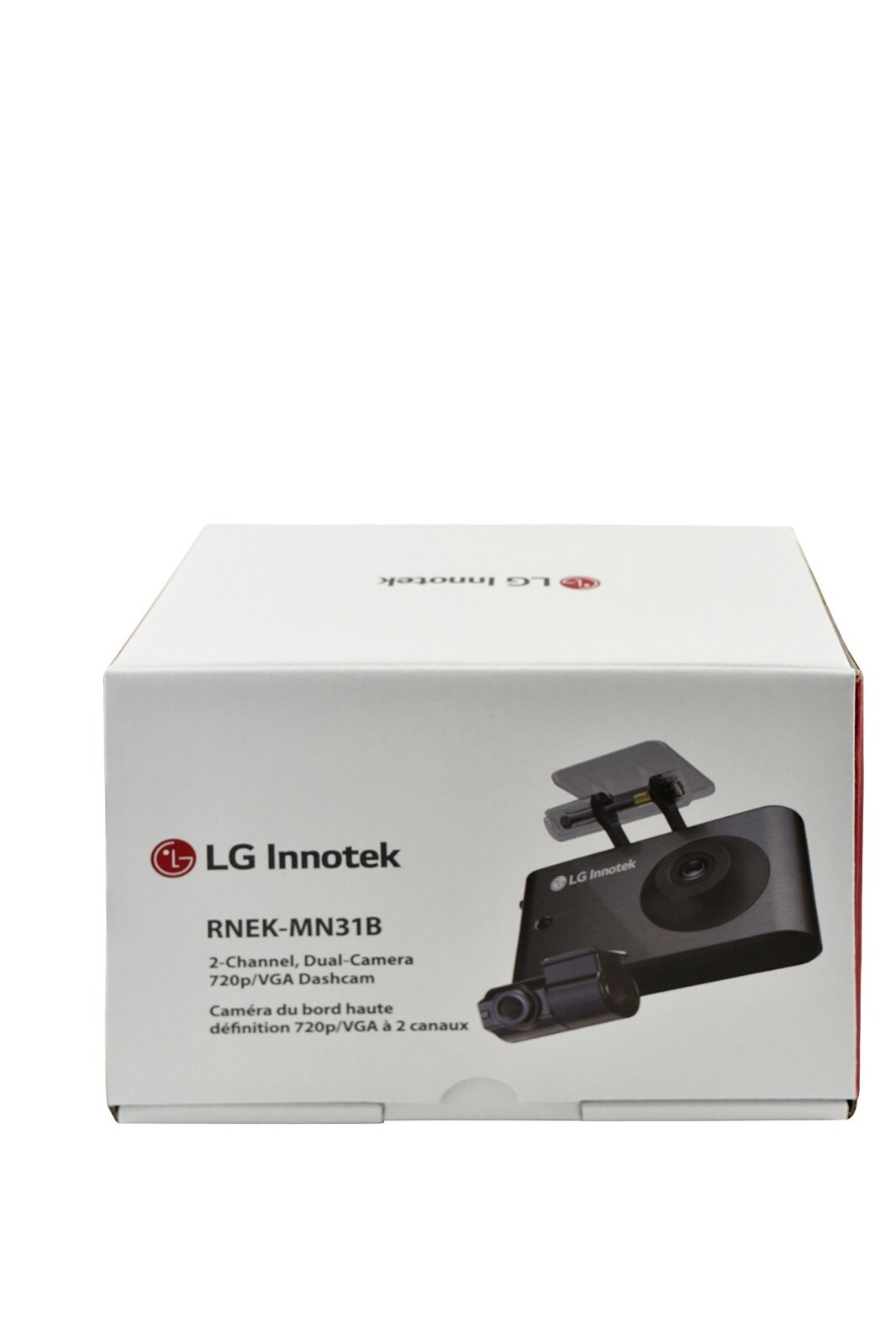 Lg Innotek 2 Channel Dual Camera 720p VGA Dashcam RNEK-MN31B LCD Touch Screen