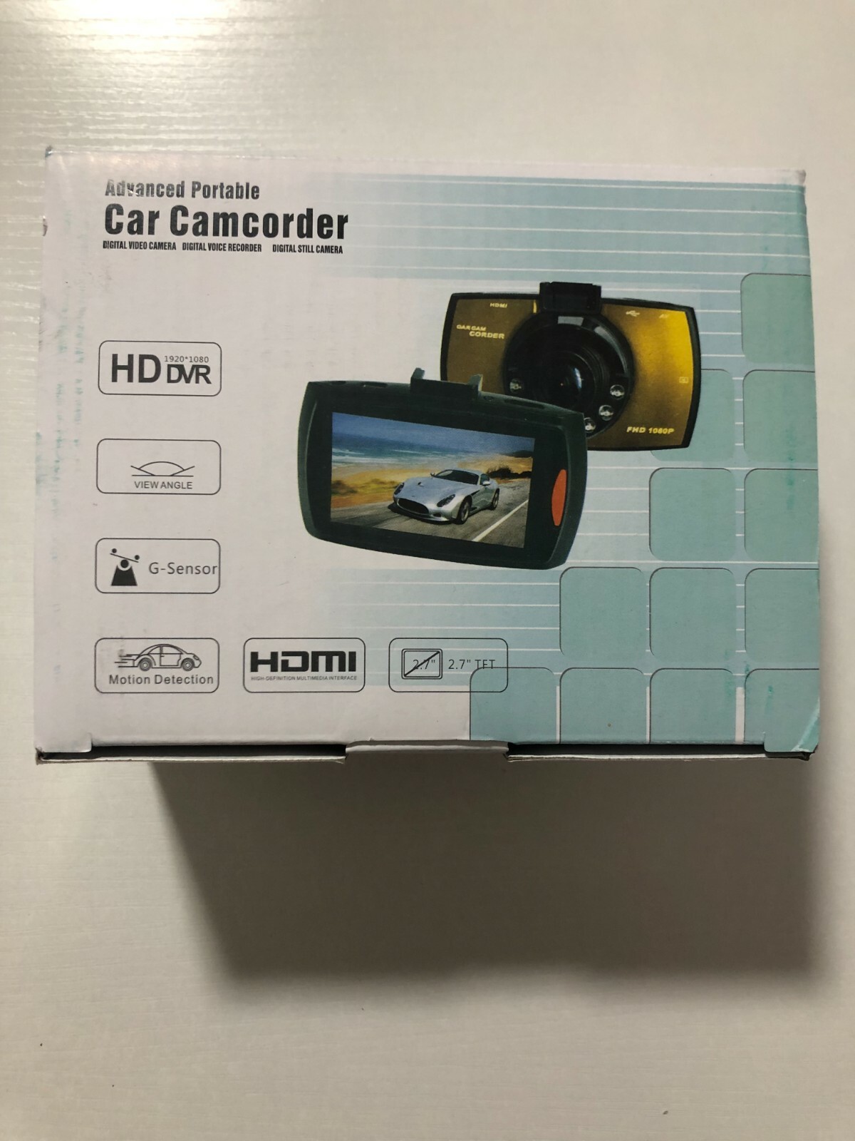 Advanced Portable Car Camcorder – NEW