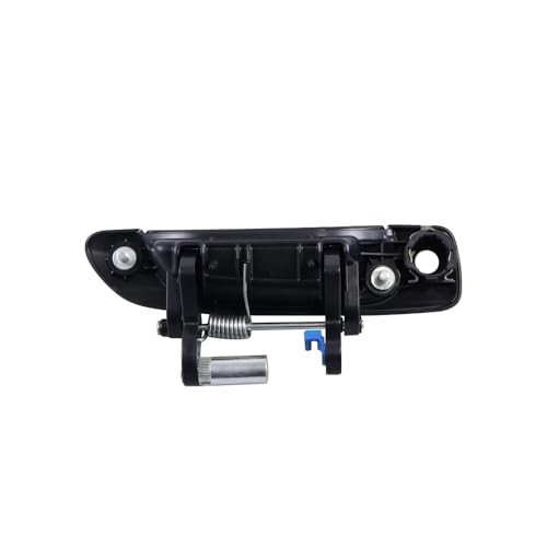 Black No Painted Front Rear Exterior Door Outer Handle Compatible Front Left
