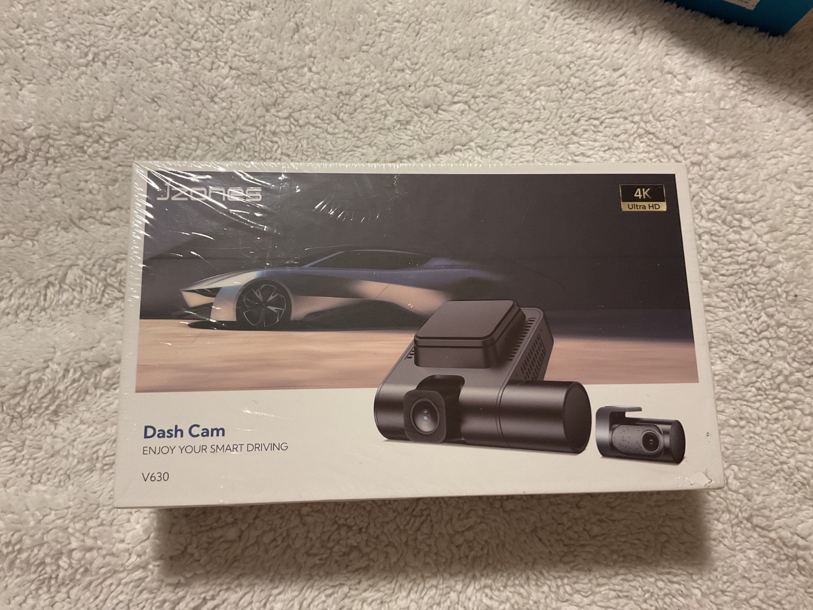 Jzones V630 Dash Cam 3-Channel 4K with Night Vision with Free 64 GB Memory Card