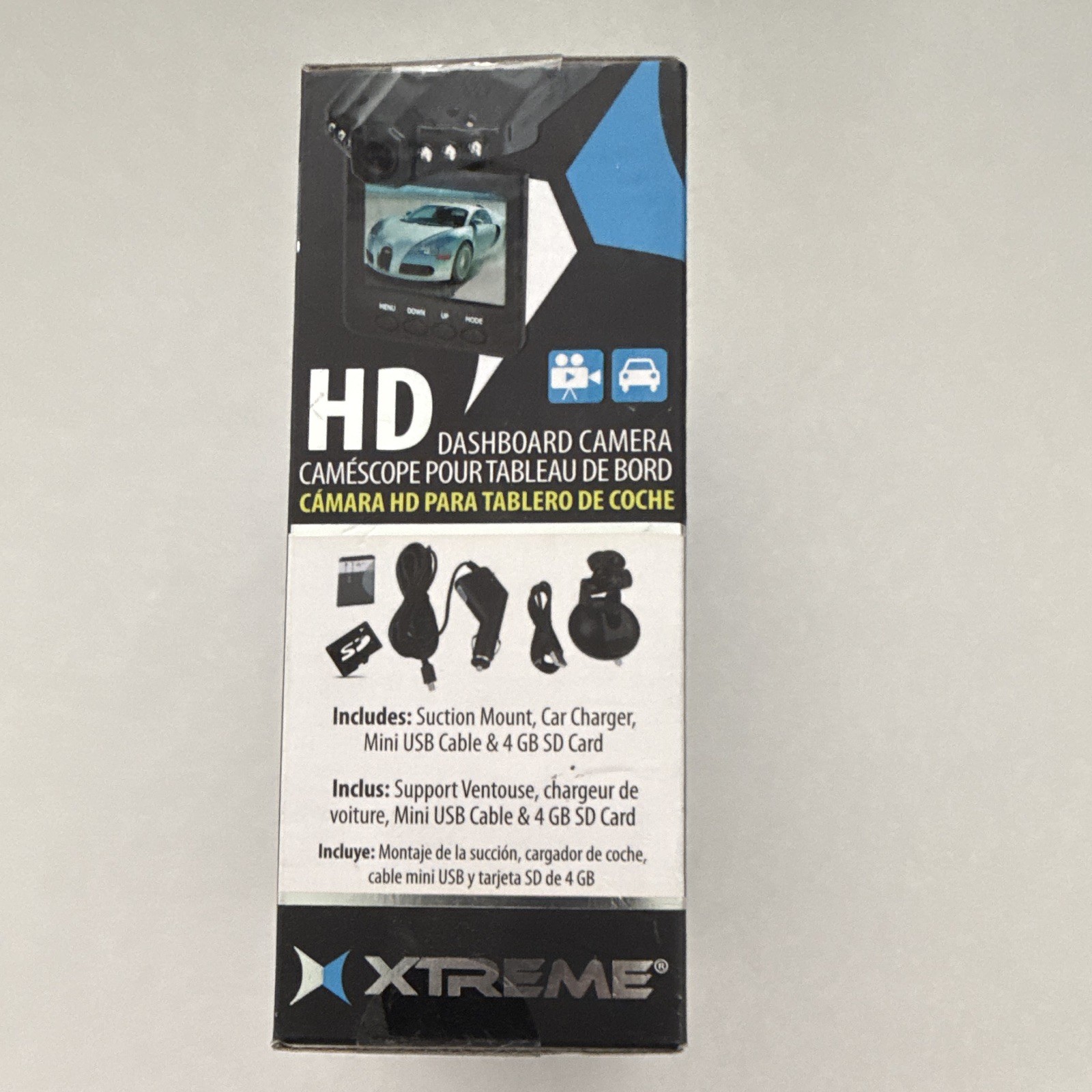 Extreme HD Dashboard Camera Record Sounds- 2.4″ Color LED Screen NIB Dash Cam