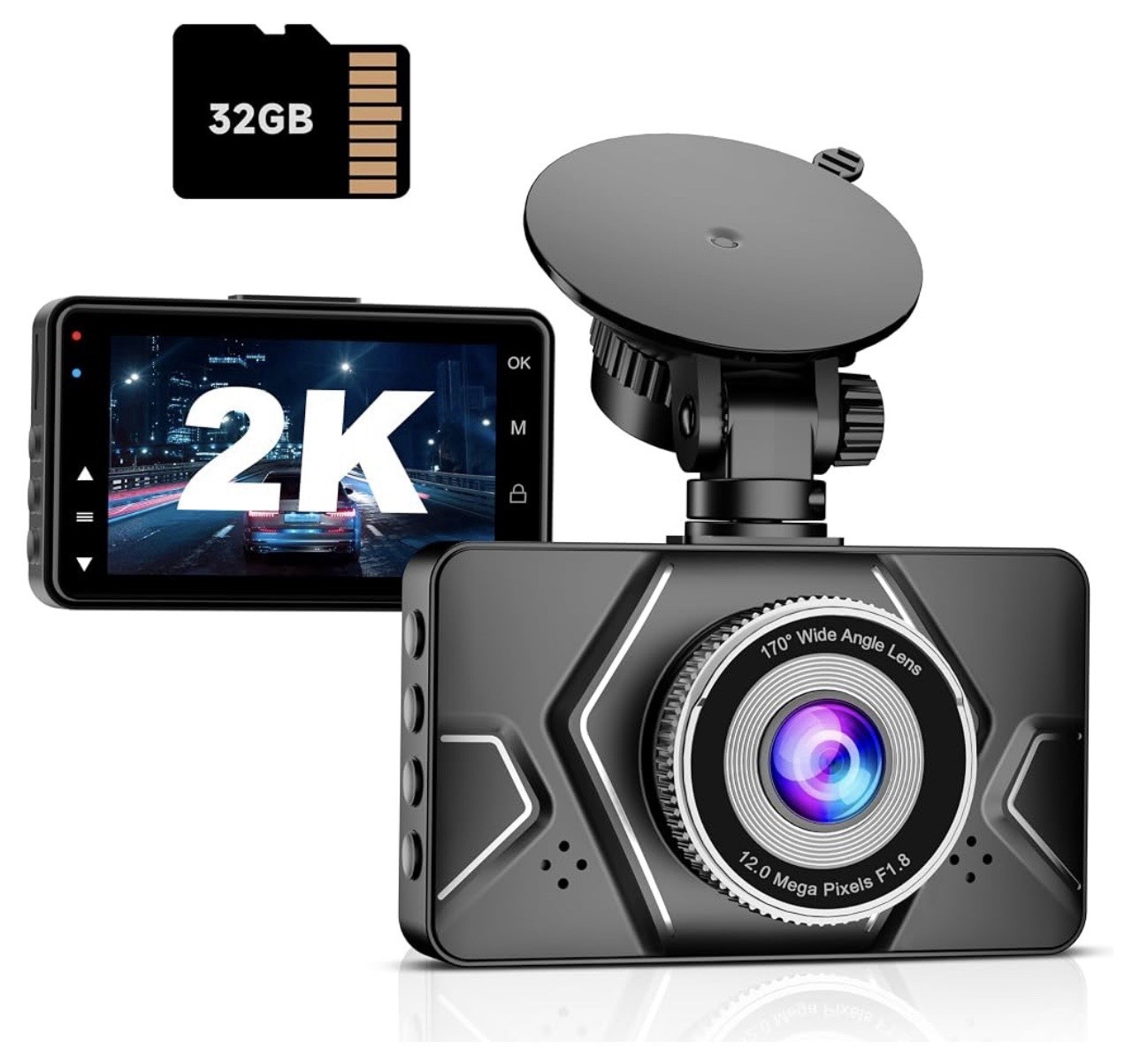 HD Car Camera Driving Video Recorder Dash Cam