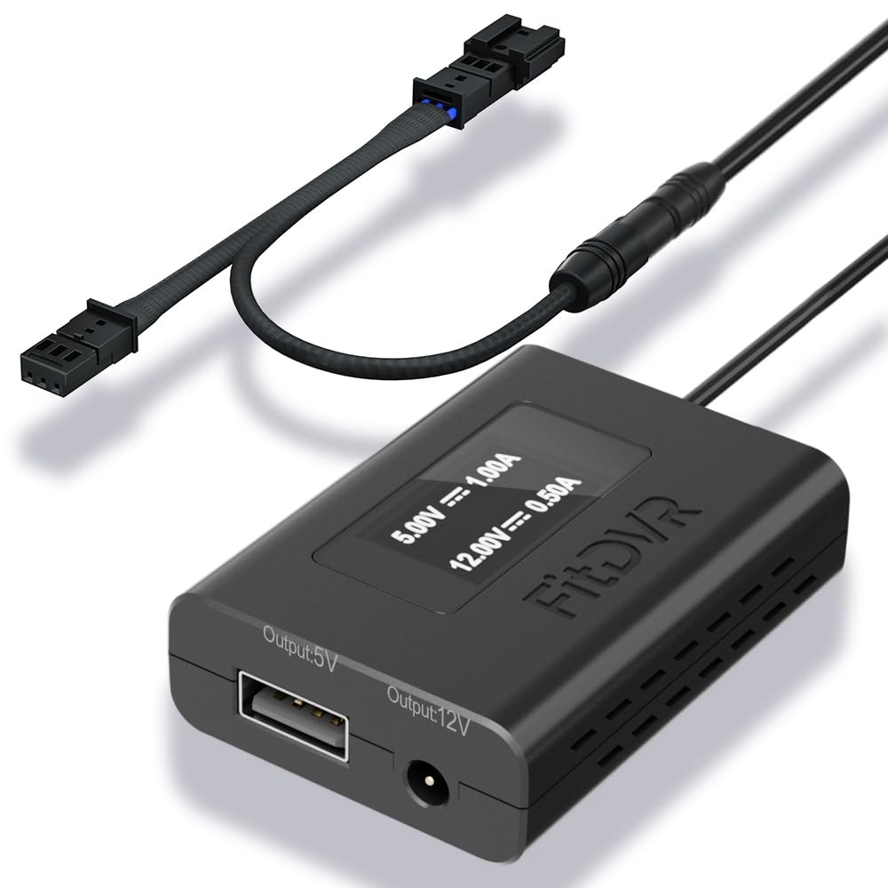 Dash Power Adapter (3-Pin) for Audi Volkswagen Porsche, Connects to Rain , Di…