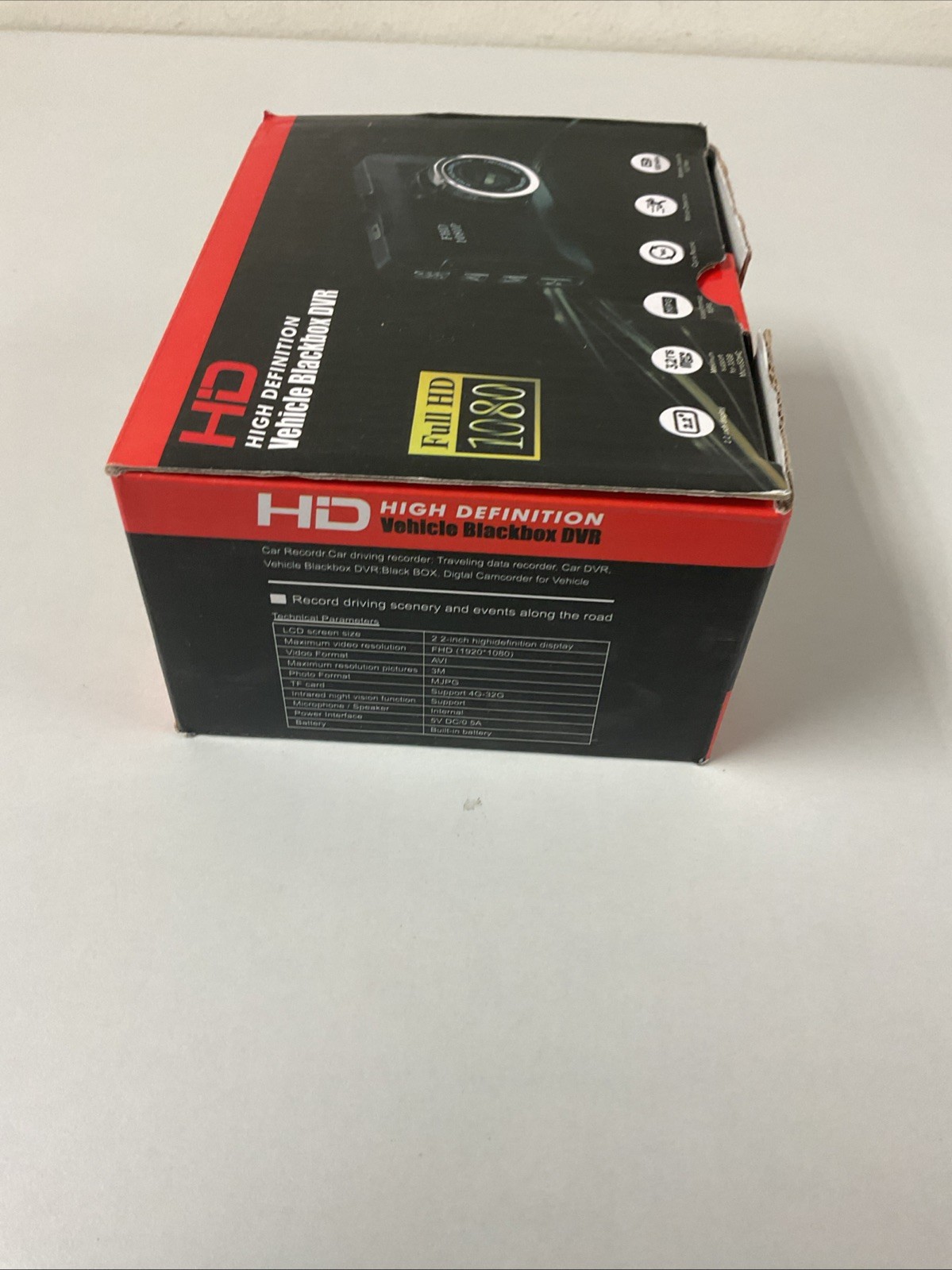 *Dash Camera HD 1080p Vehicle Blackbox DVR, T23-84