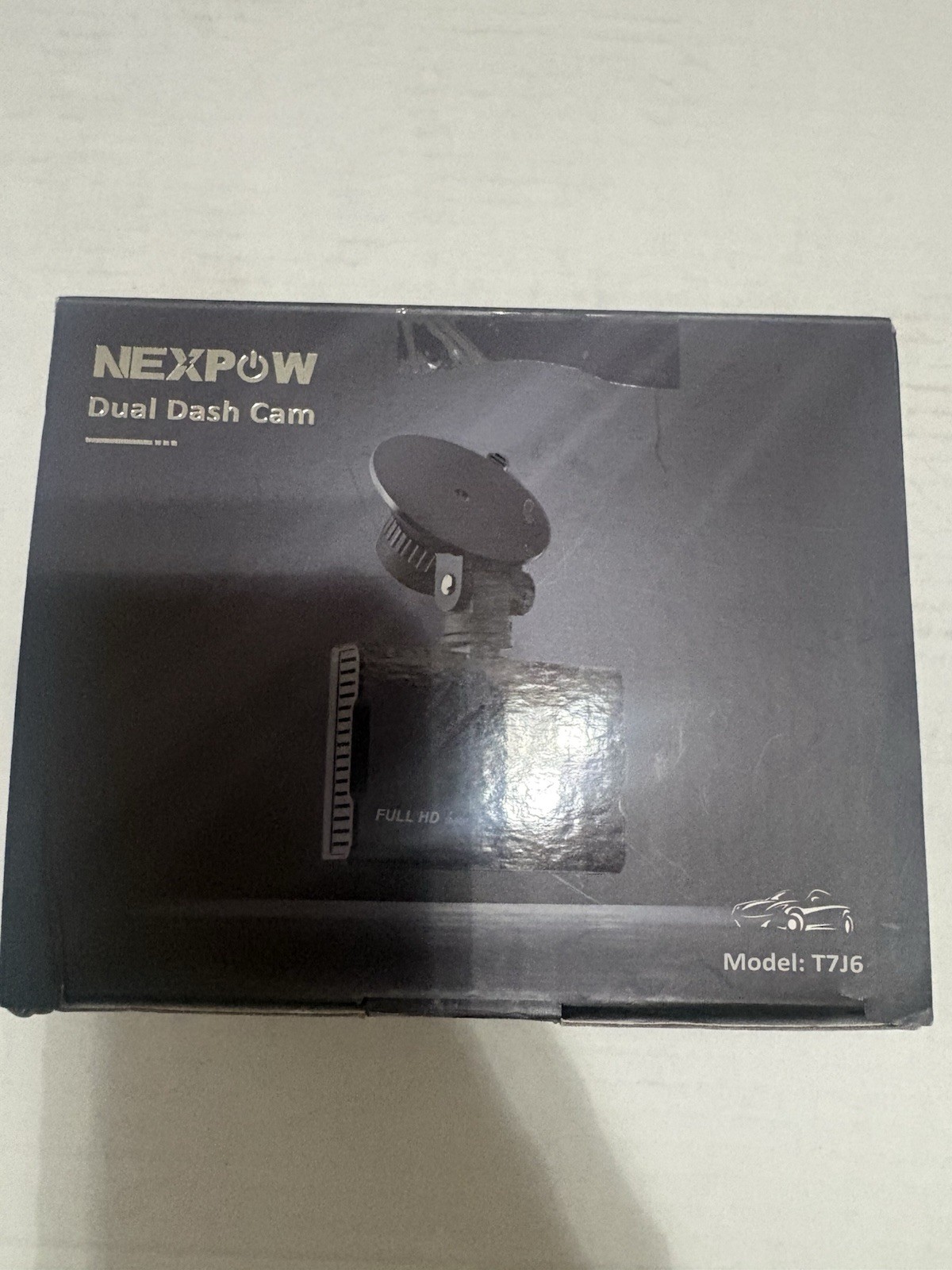 NEXPOW T7J6 Dual Dash Cam Front Rear Camera 1080P VGA Night Vision Loop Recordin