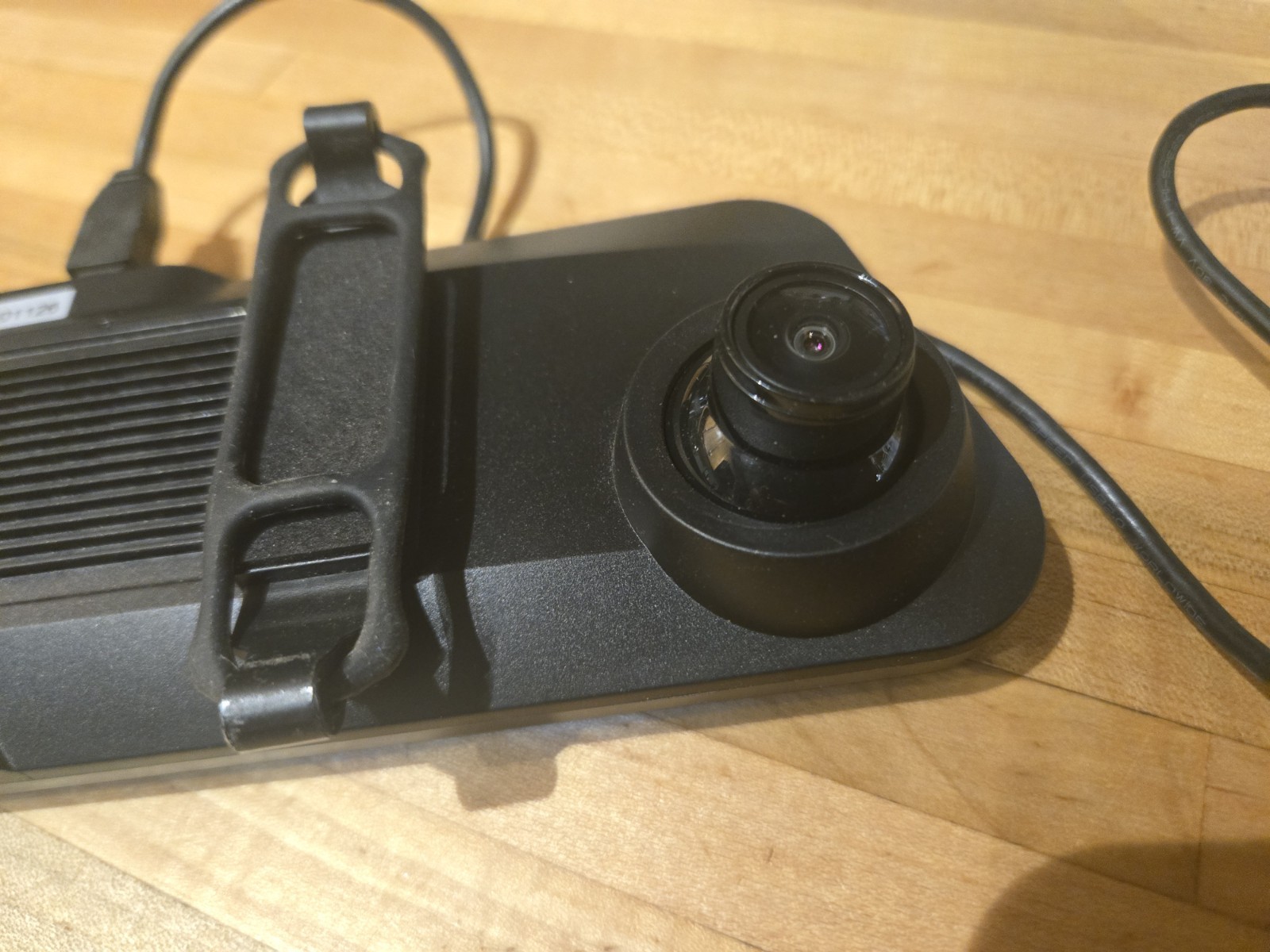 Rexing – M2 2K Front and Rear Mirror Dash Cam with Smart BSD ADAS GPS – Black