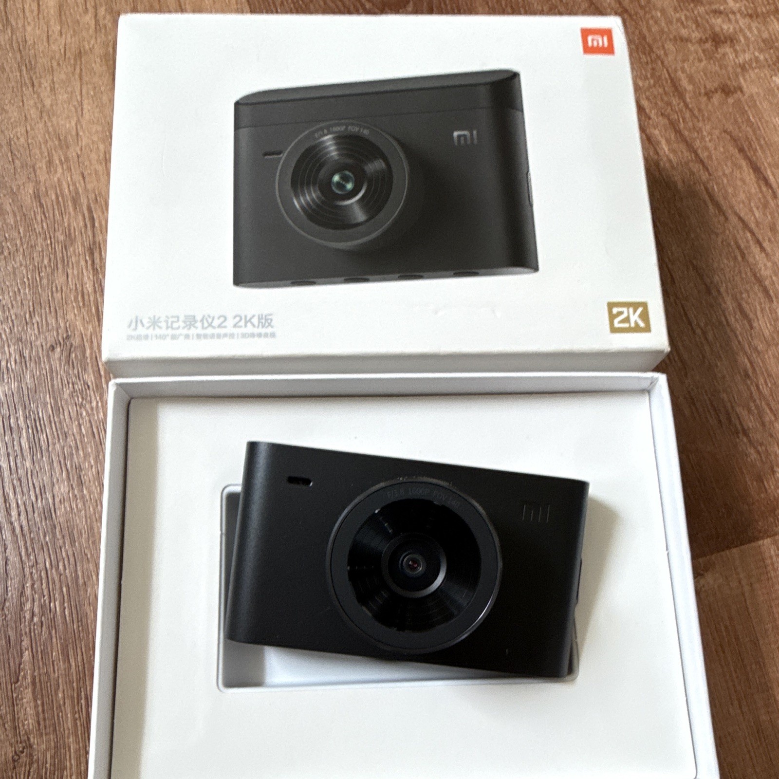 Xiaomi Mi 2K Dash Camera Car Driving Recorder for Car Black in Box